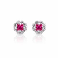 Pendientes Mujer in Plata BROC.B.1480 R OR